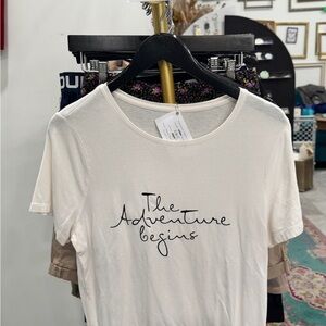 a new day White Short Sleeve Tee